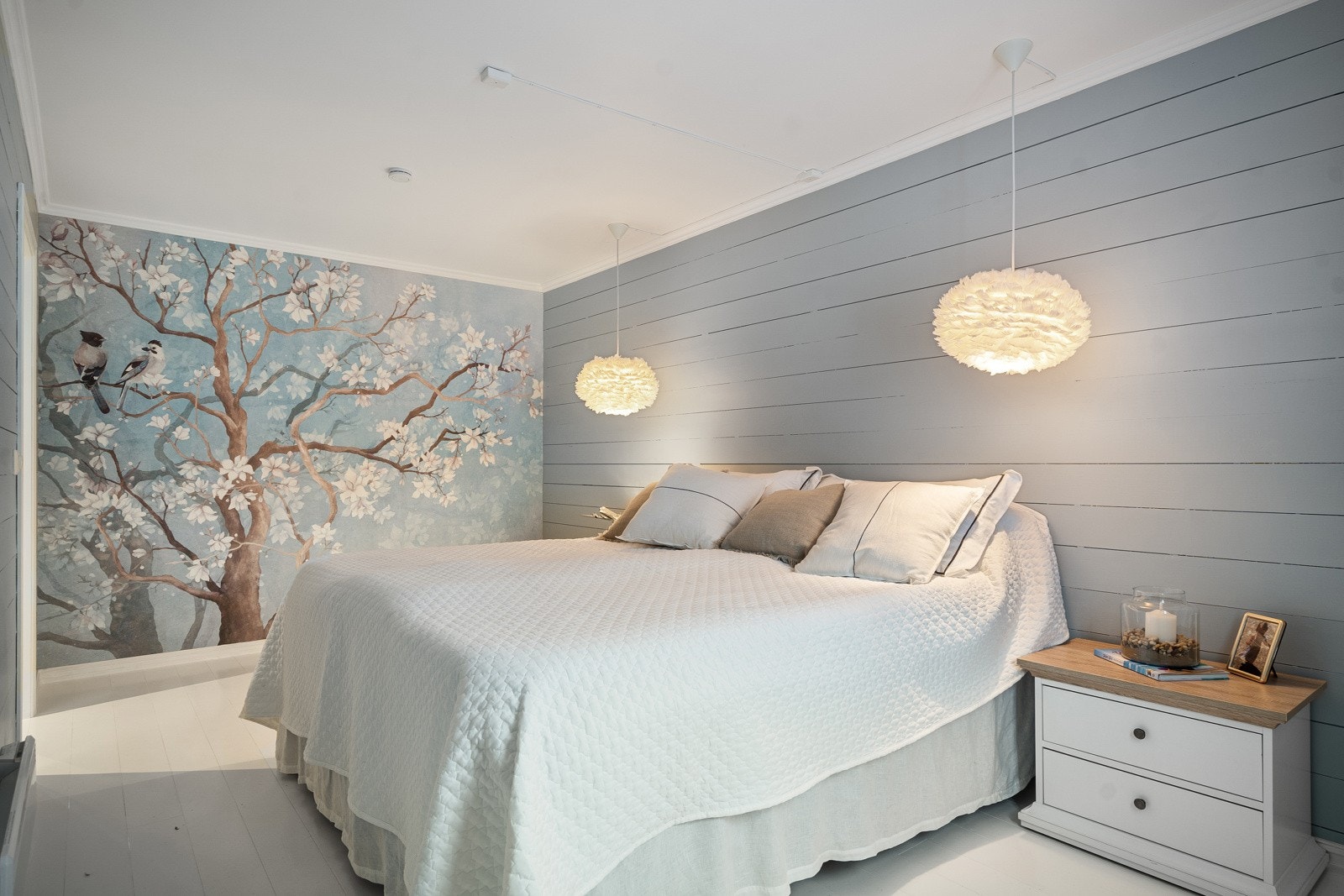 Stort, herlig soverom Galleribilde