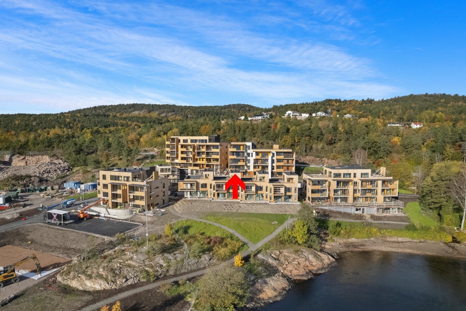 Flott beliggende leilighet på Hurum Brygge Galleribilde