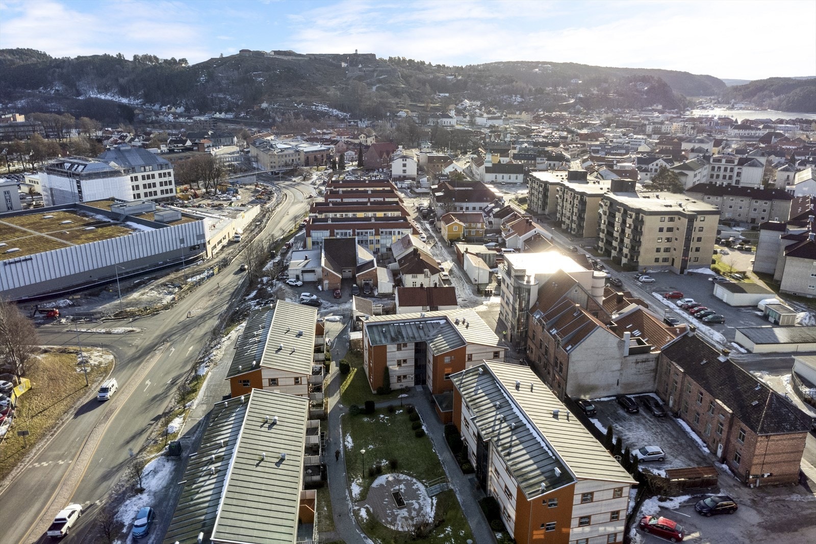 Borettslaget består av 5 bygninger med totalt 45 leiligheter. Galleribilde