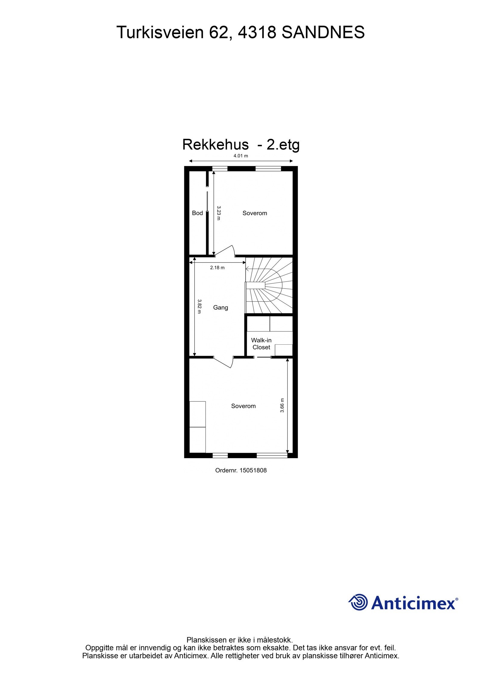 Plantegning - 2. etasje Galleribilde