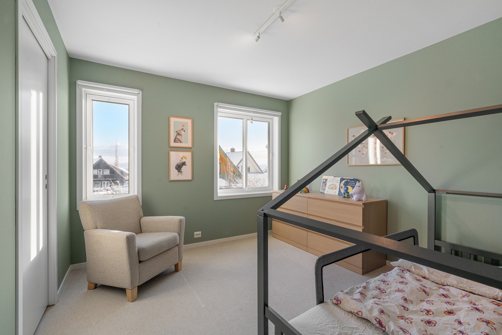 Supert barne/gjesterom. Galleribilde