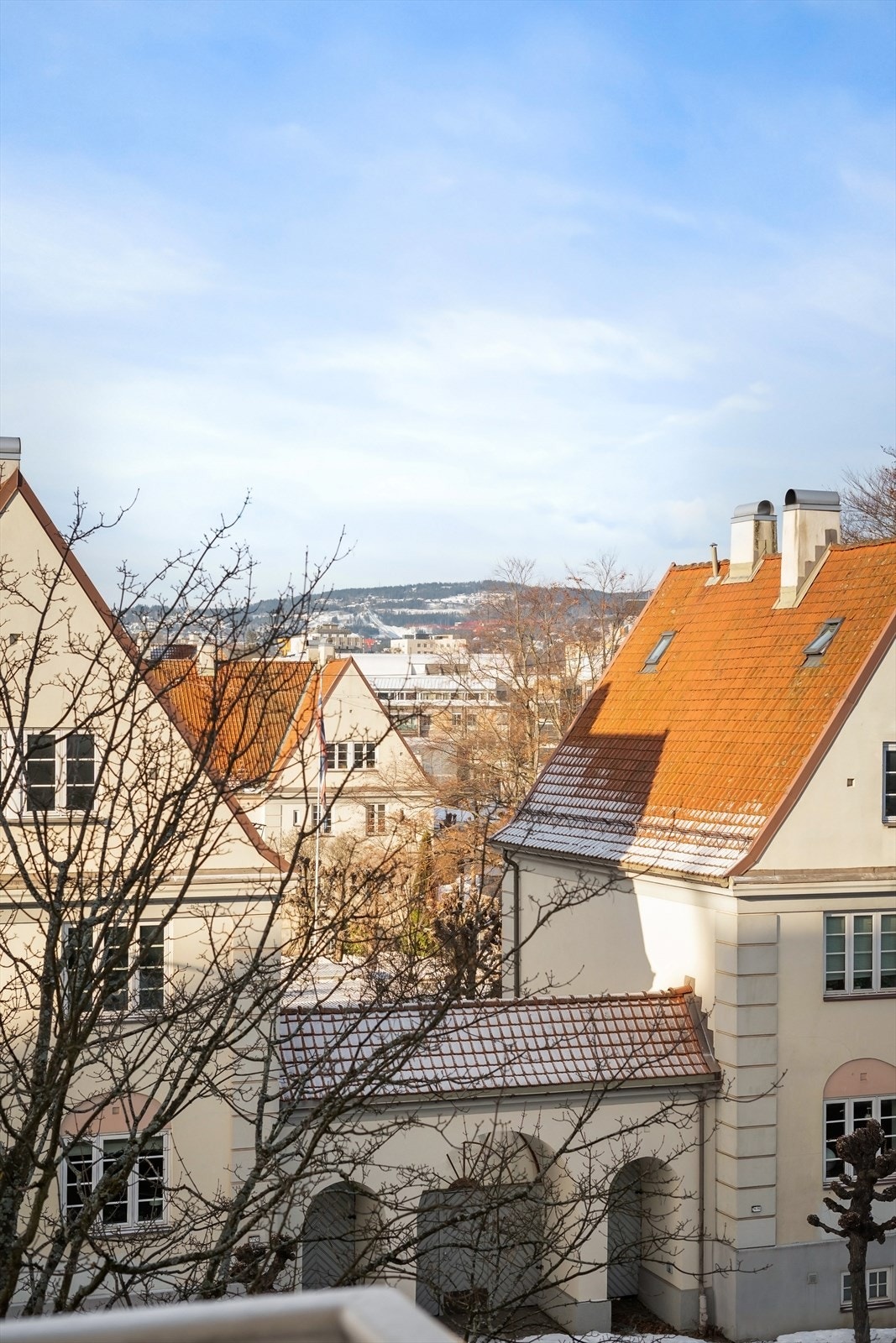 Utsikt balkong Galleribilde