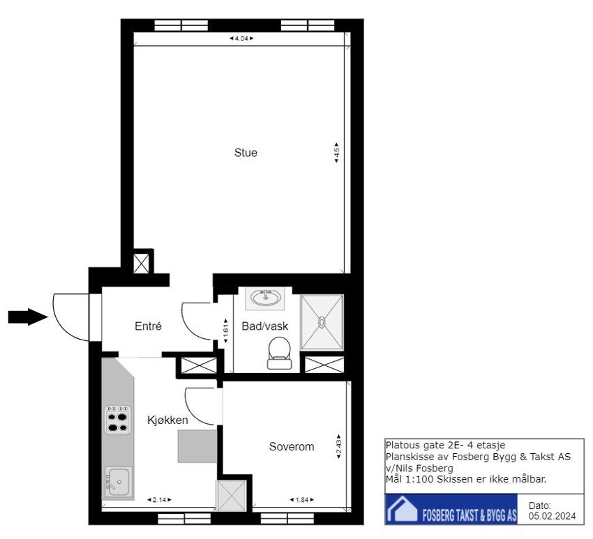 Plantegning. Galleribilde