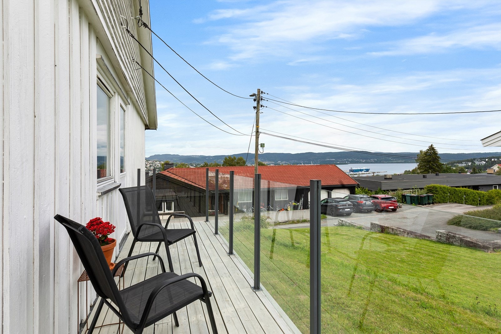 Adkomst til terrasse fra soverommet Galleribilde