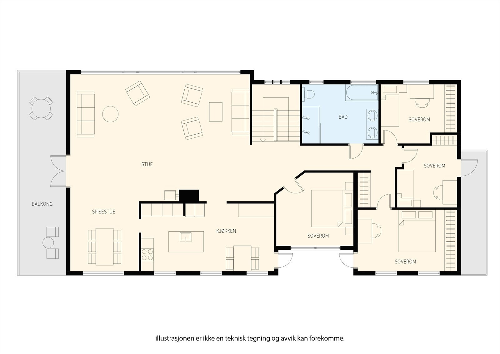 Planskisse 2. Etasje Galleribilde