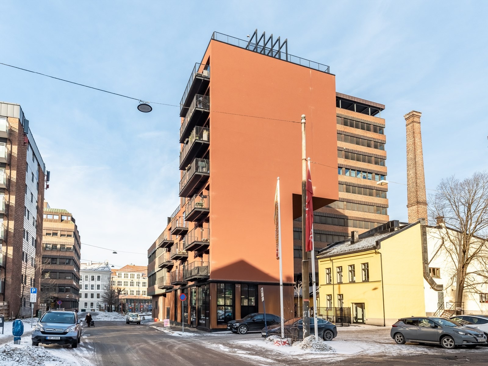 Leiligheten ligger supersentralt til på Tøyen. Galleribilde