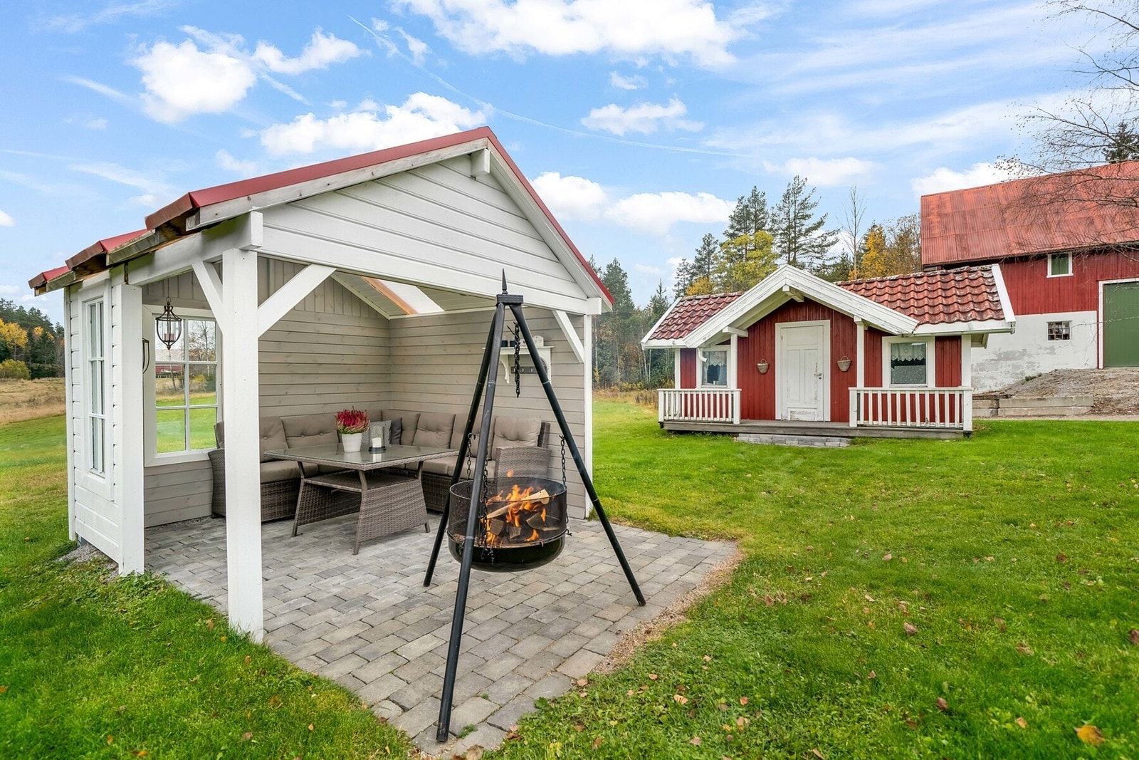 Overbygget uteplass Galleribilde