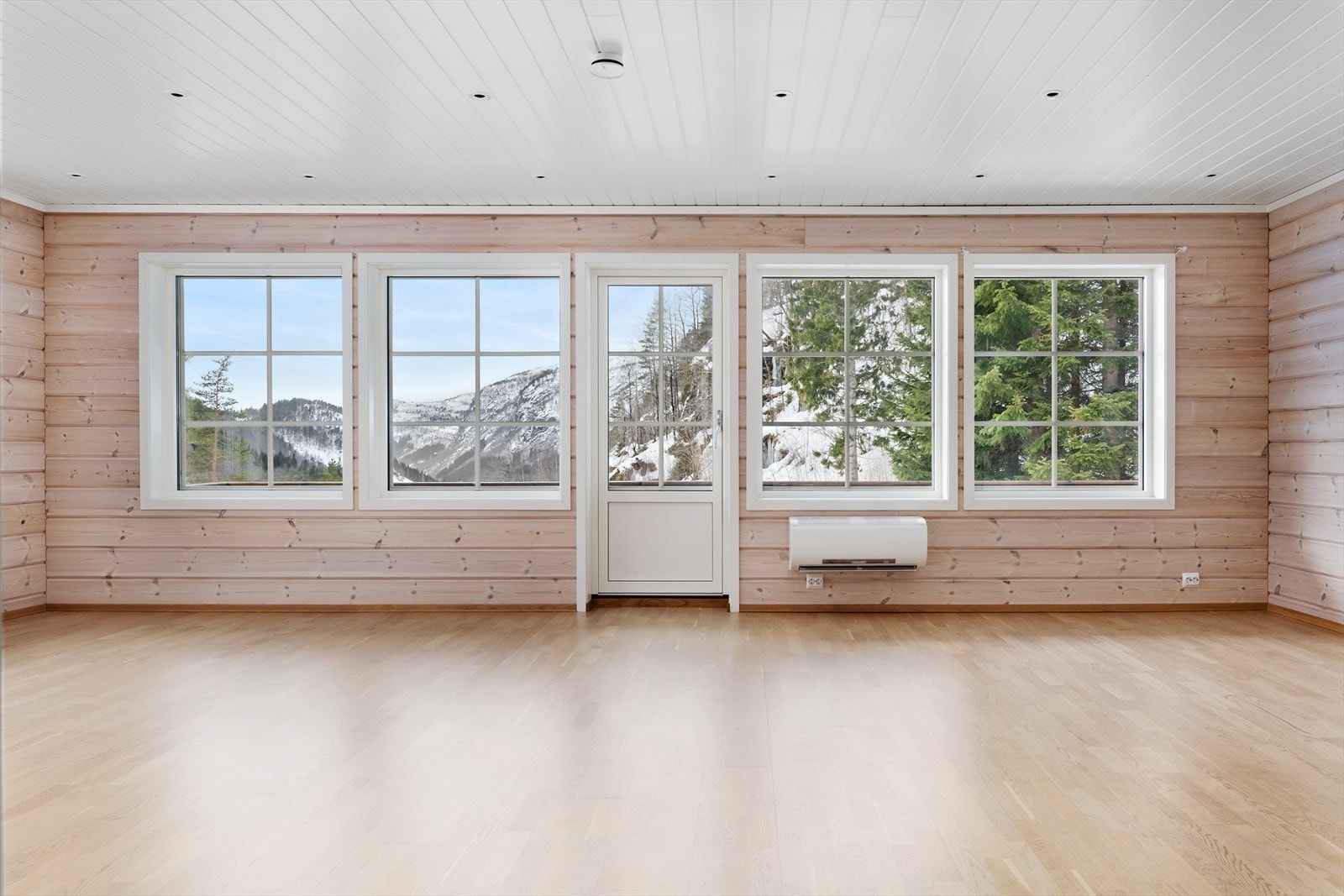 Stue med utgang terrasse Galleribilde