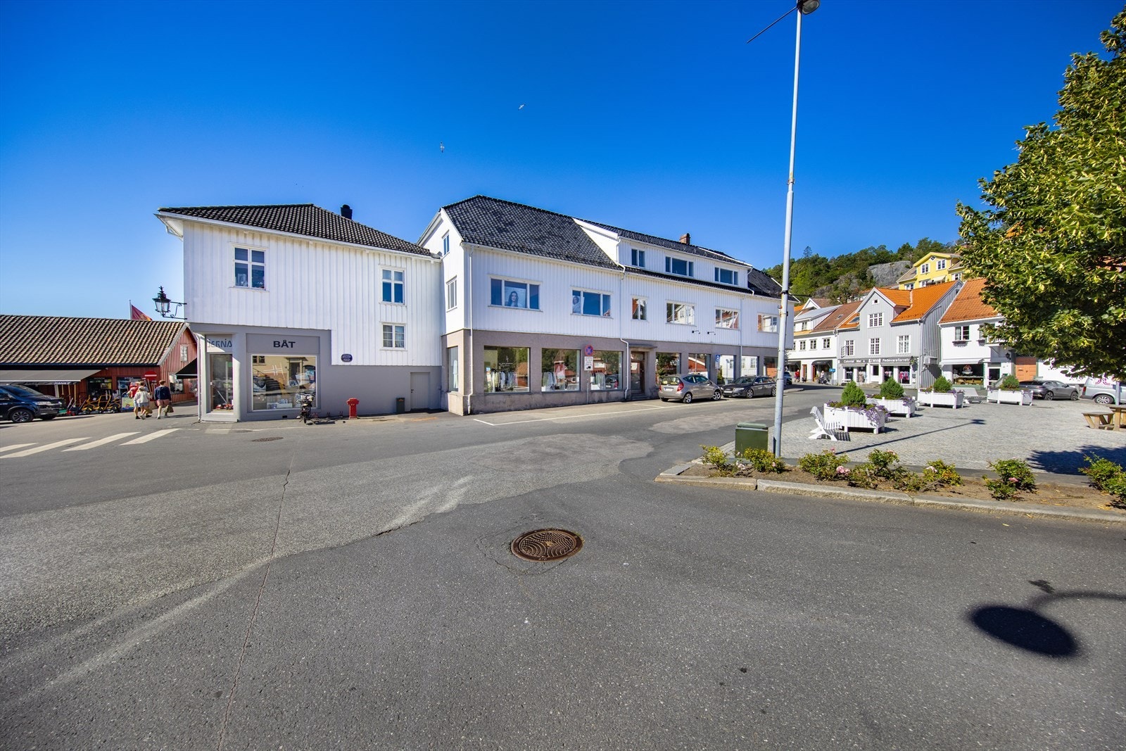 Opprinnelig byggeår for hovedbygget er 1839, senere ombygd på 1950-tallet. Galleribilde
