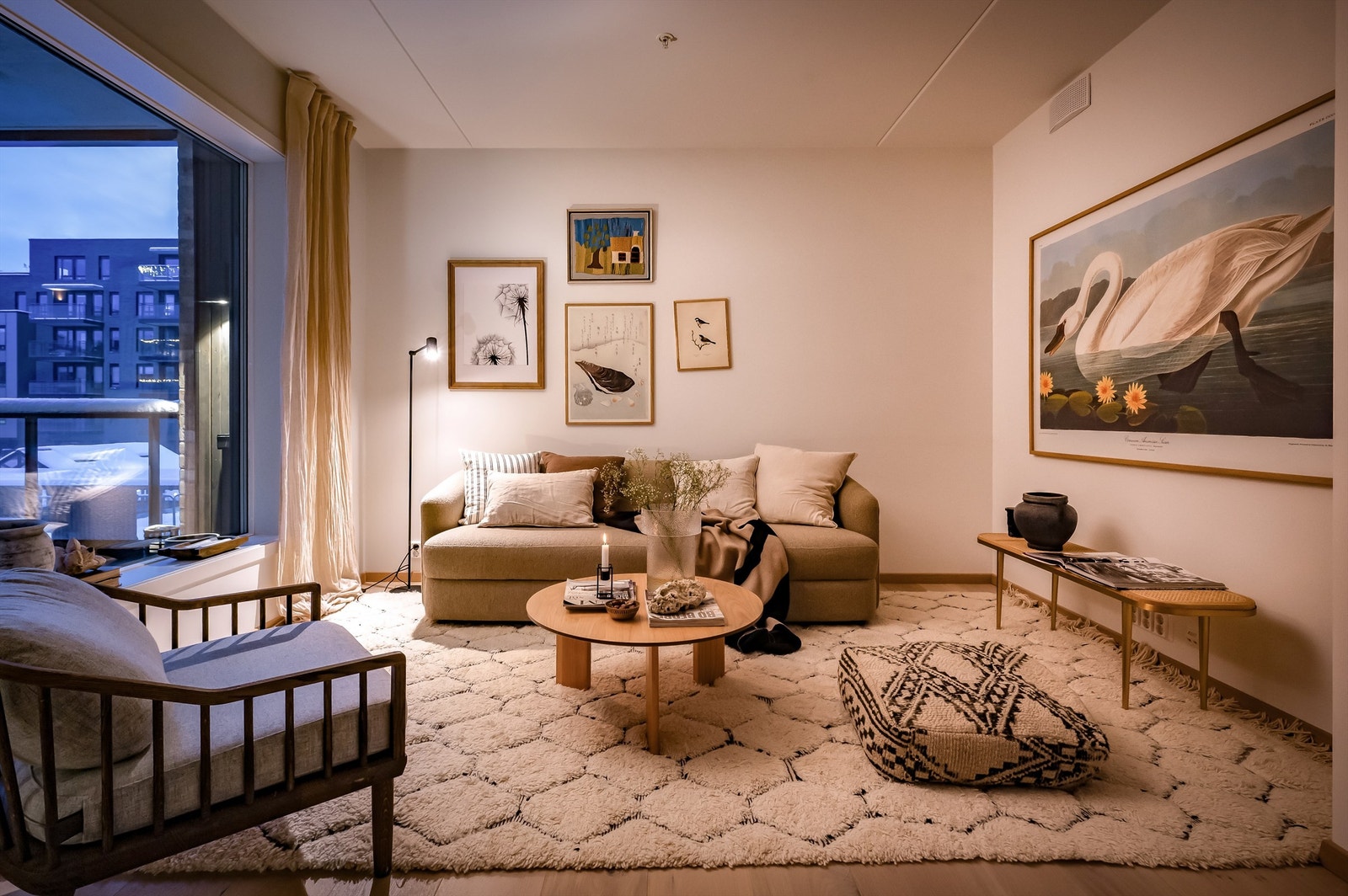 Generøs takhøyde på 2.6 meter som gir en svært god romfølelse Galleribilde