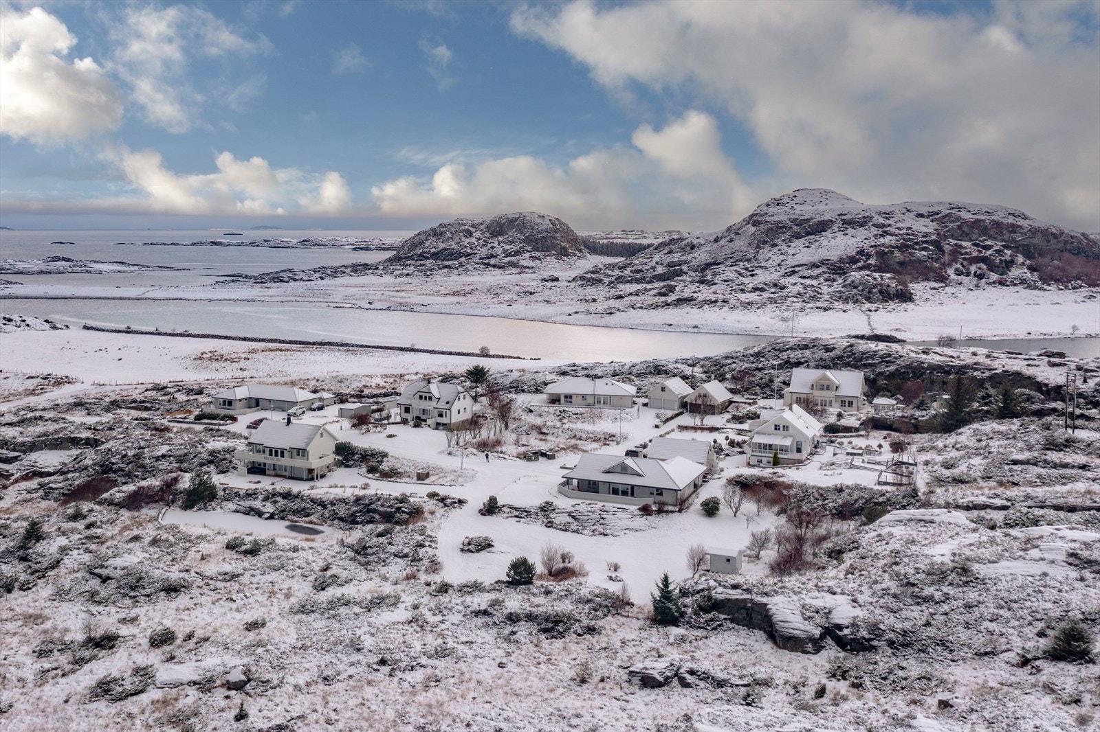 Dronefoto Galleribilde