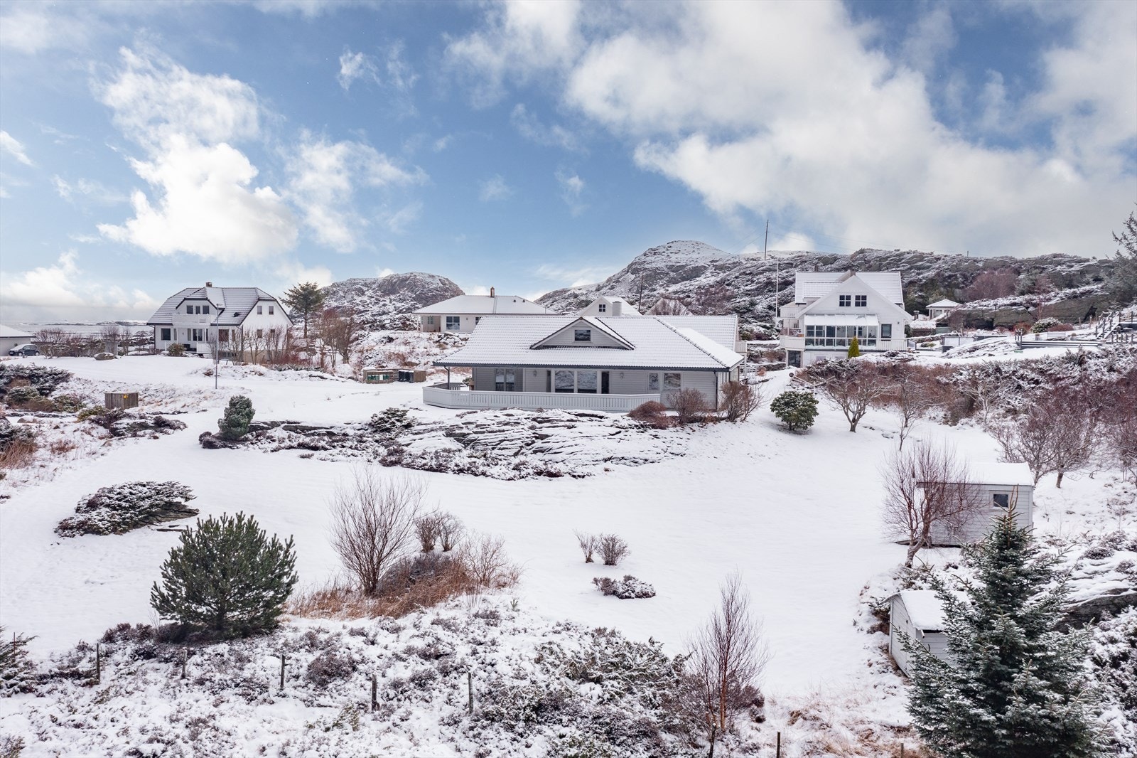 Dronefoto Galleribilde