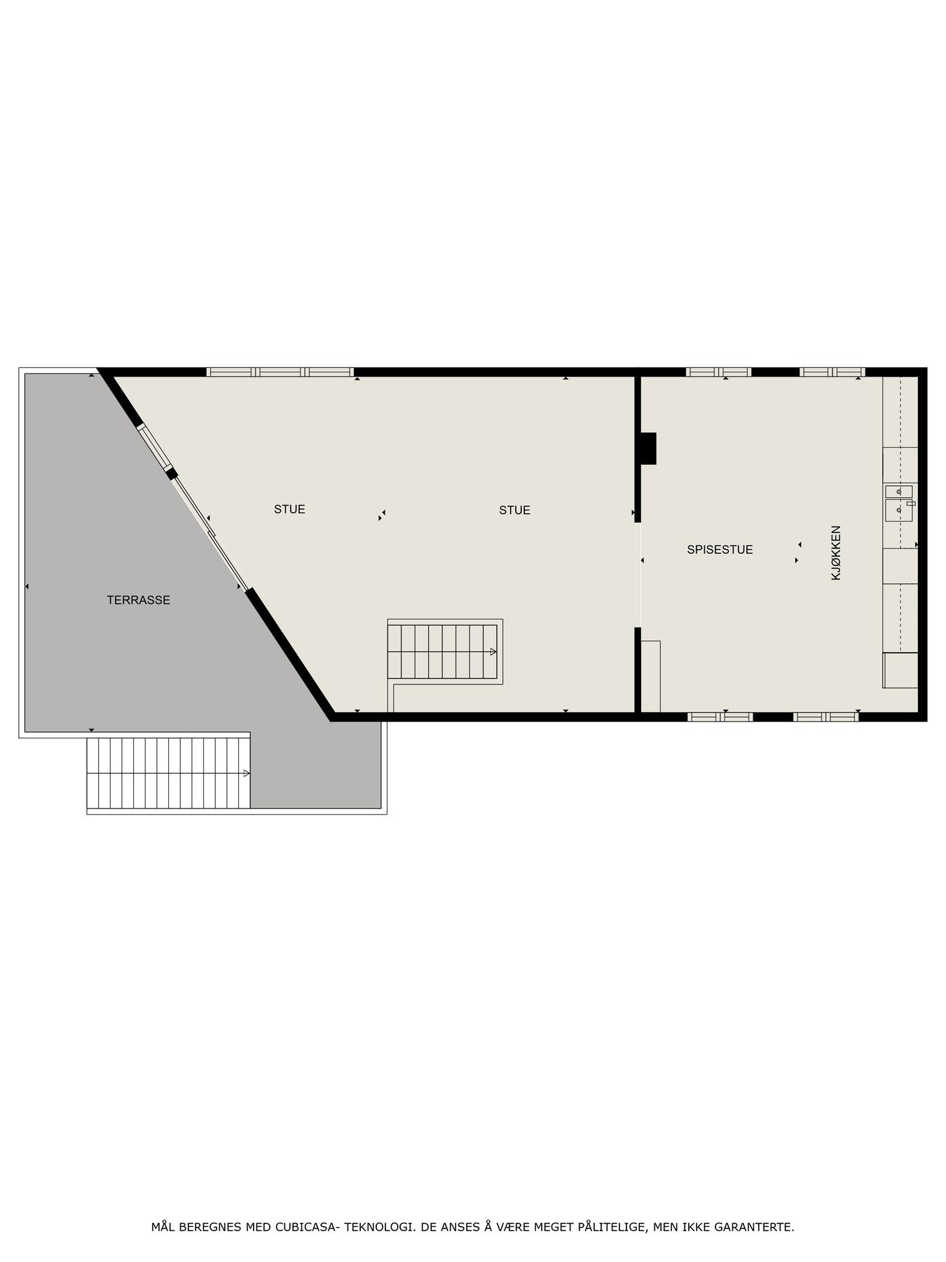 Planskisse 3. etasje Galleribilde