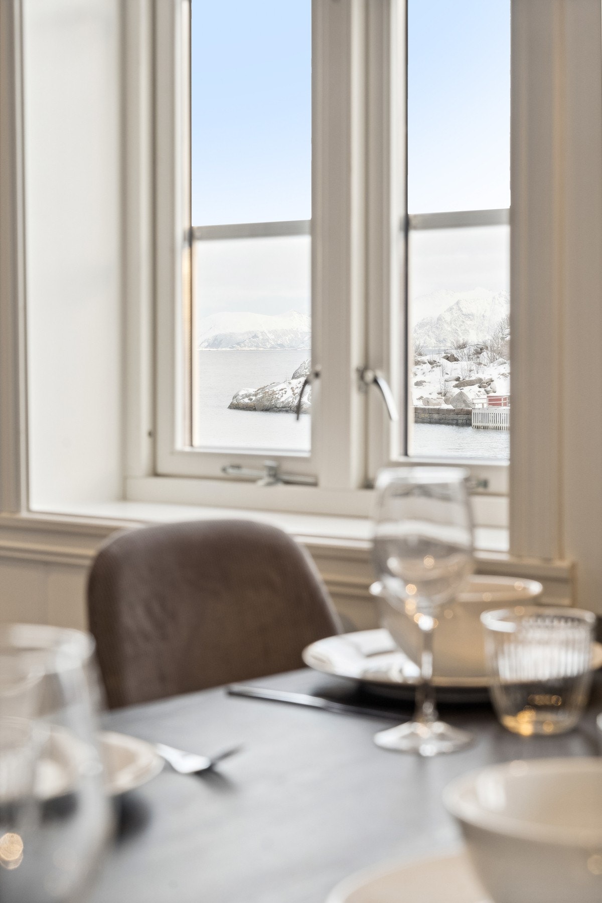 Nydelig utsikt fra spisegruppen. Galleribilde