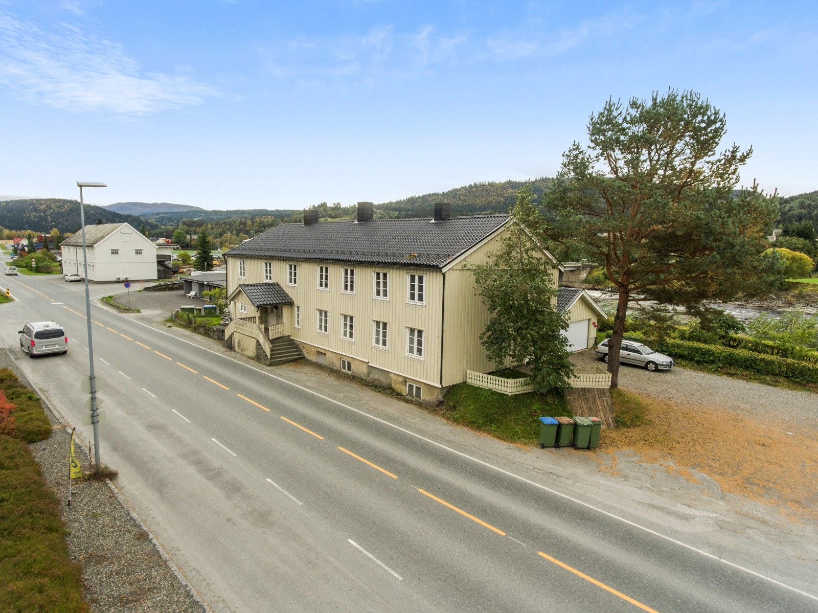 Dronefoto Galleribilde