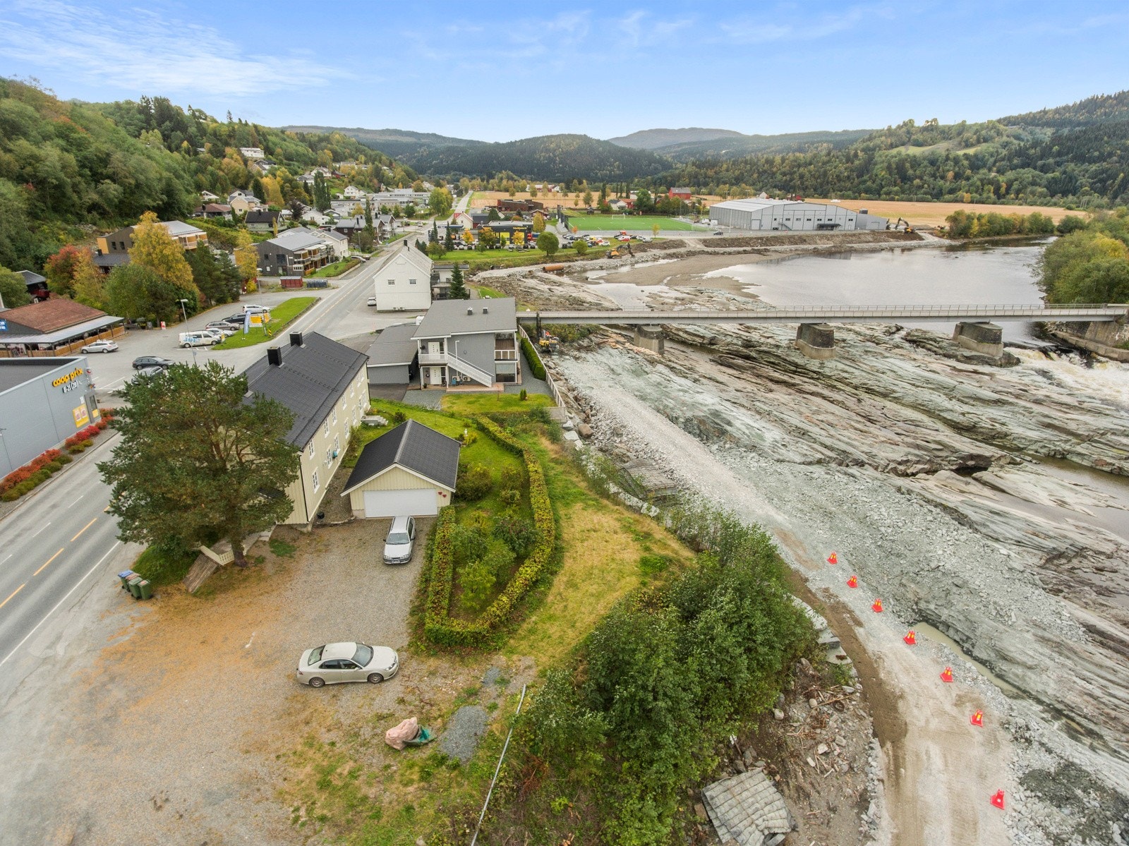 Dronefoto Galleribilde