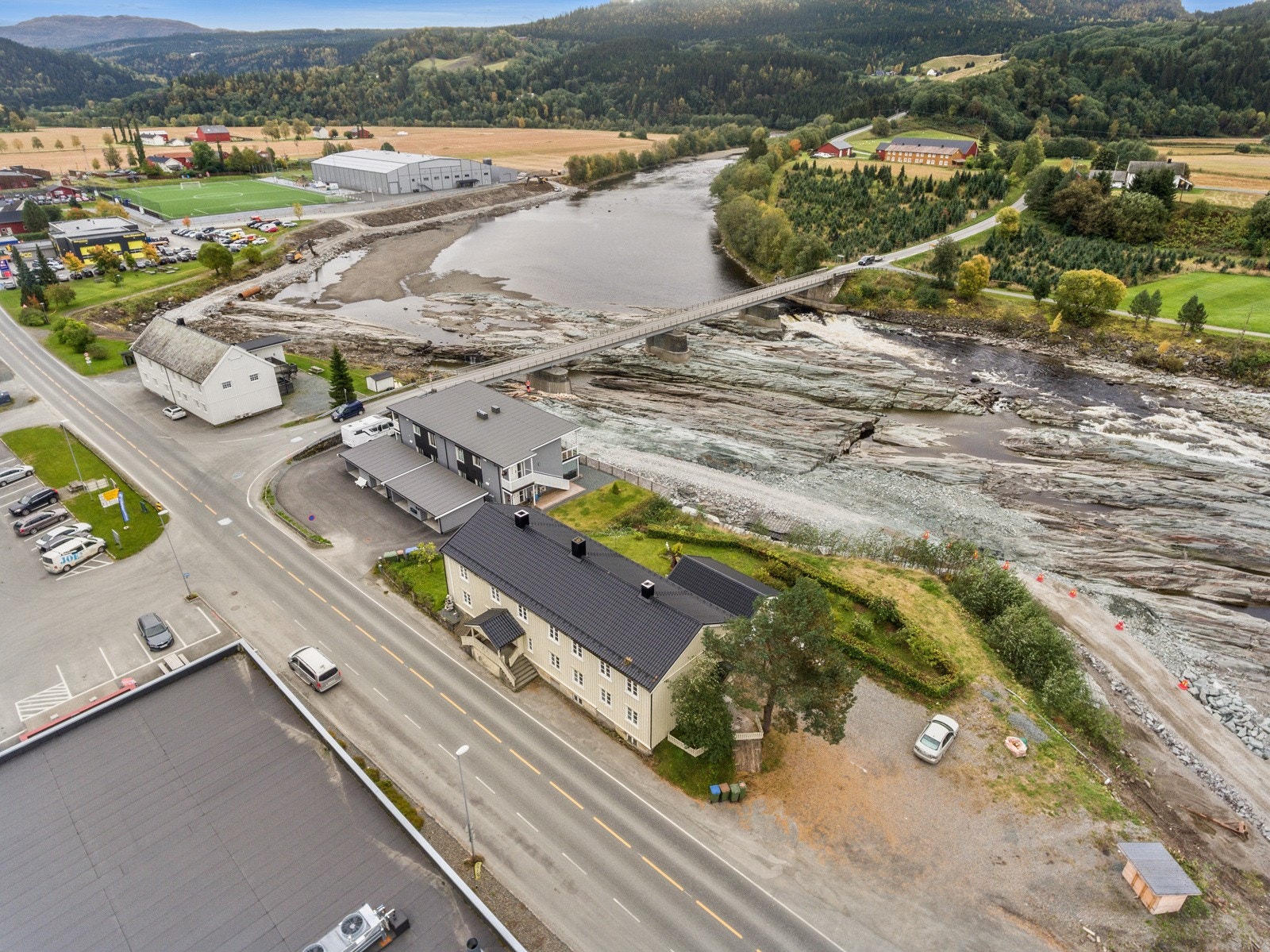 Dronefoto Galleribilde