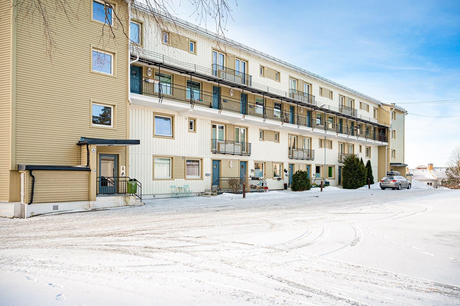 Fasade til Vetlandsveien 85 A og B. Galleribilde