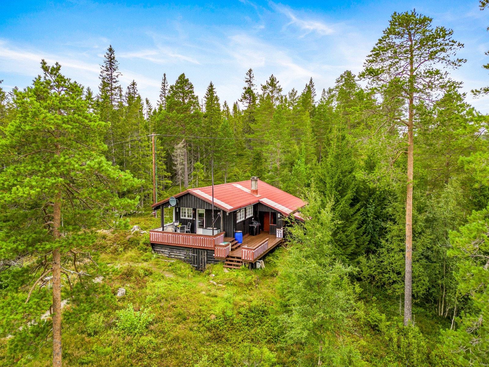 Med naturen som nærmeste nabo Galleribilde