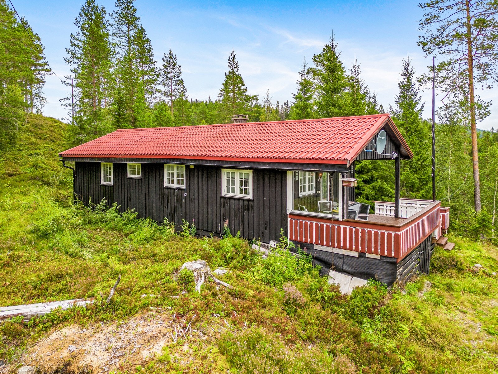 Her kan skuldrene senkes og naturen nytes Galleribilde