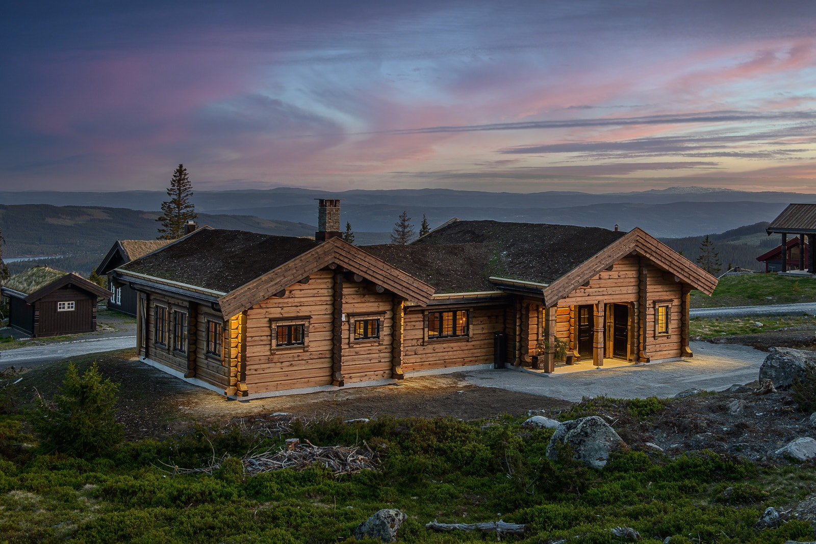 Bilde fra tidligere bygd hytte. Bildene kan avvike fra leveransen. Galleribilde