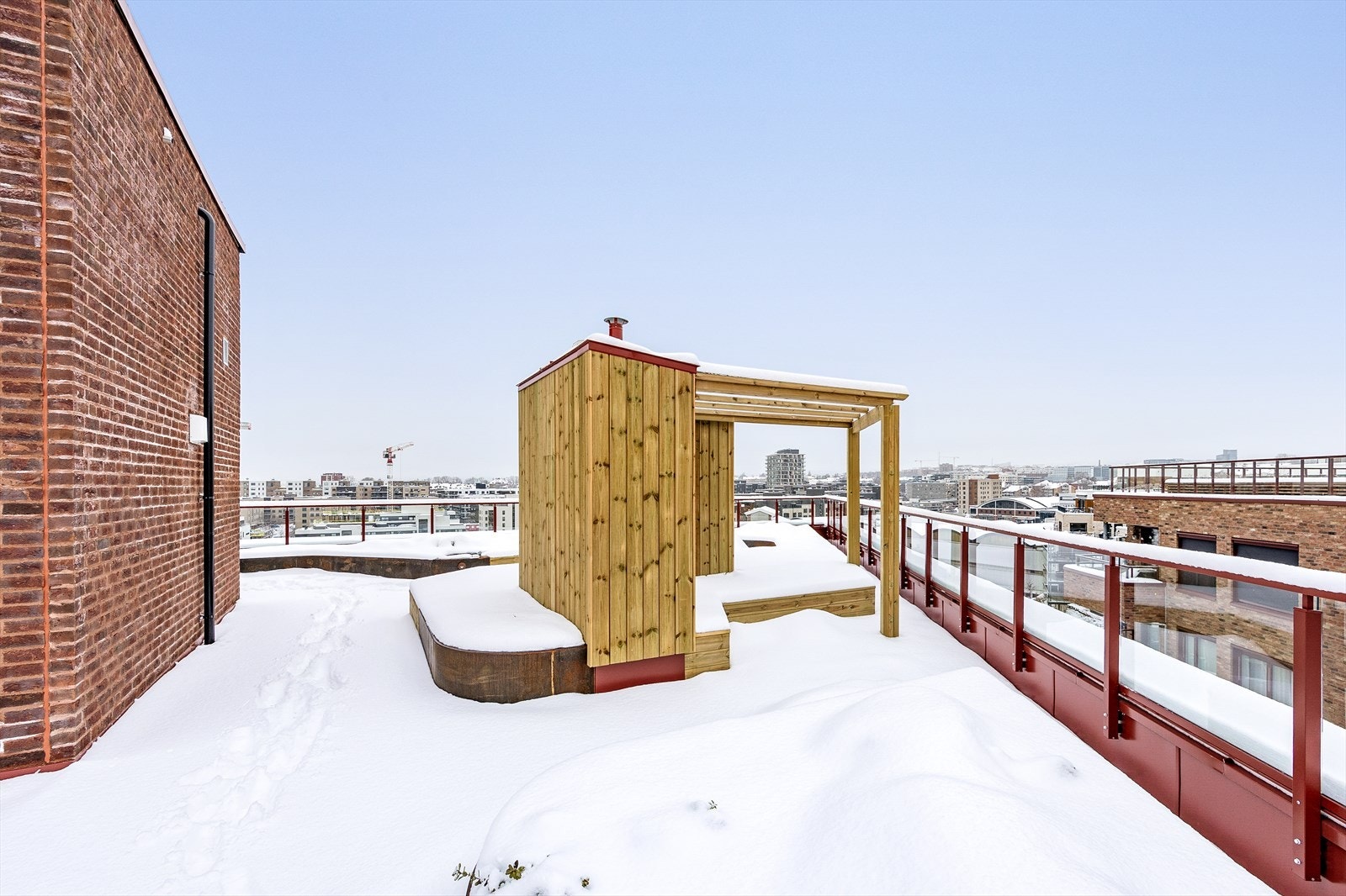 Felles takterrasse Galleribilde