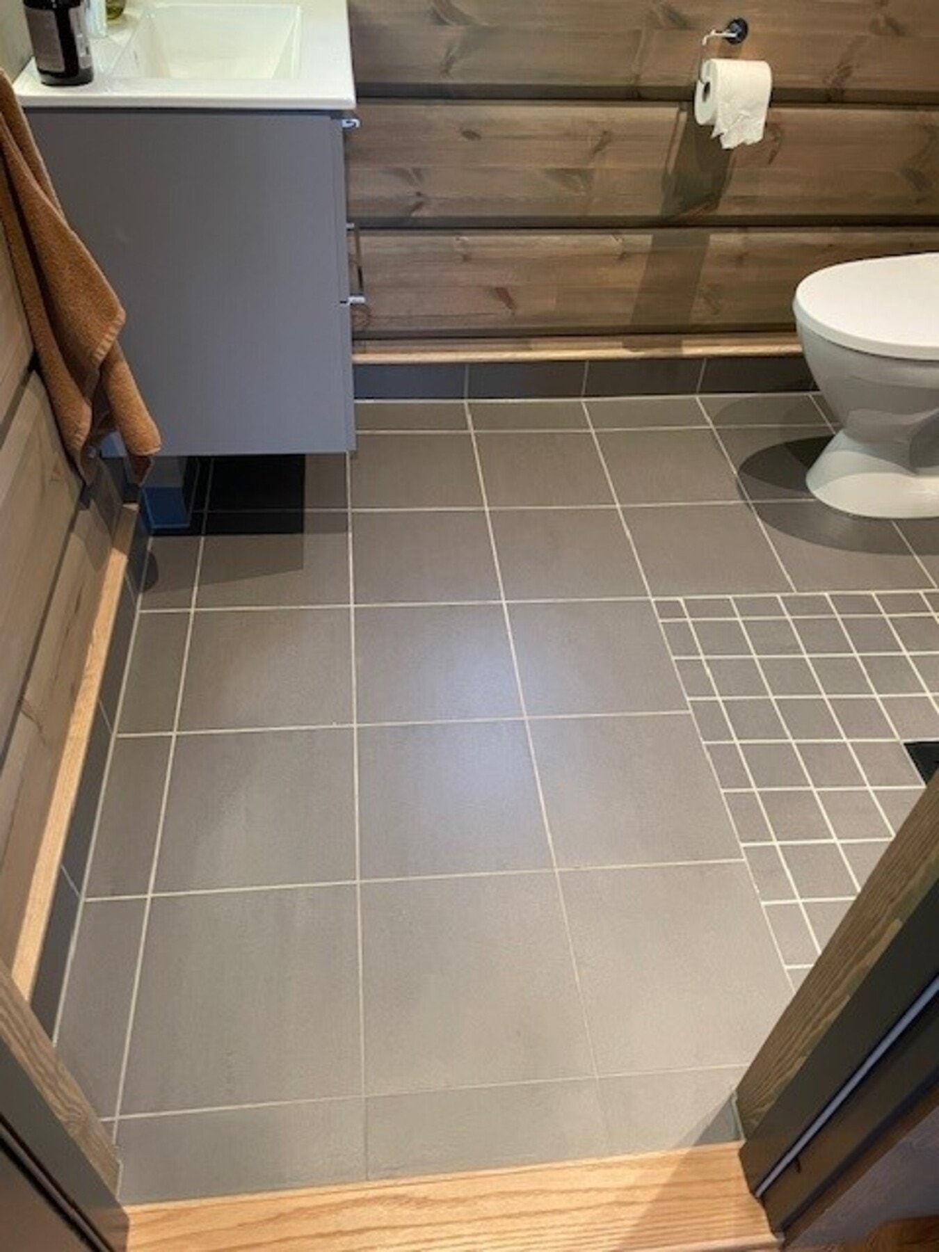 Bilde som viser standardflis på bad Galleribilde