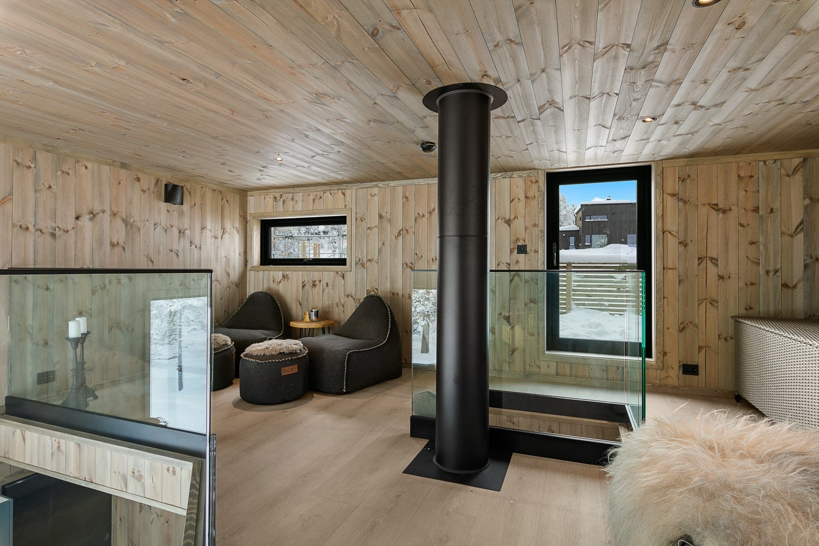 Eksempel på hems. Bilde fra en ferdigstilt bolig i prosjektet med en annen leveranse. Avvik vil forekomme. Galleribilde