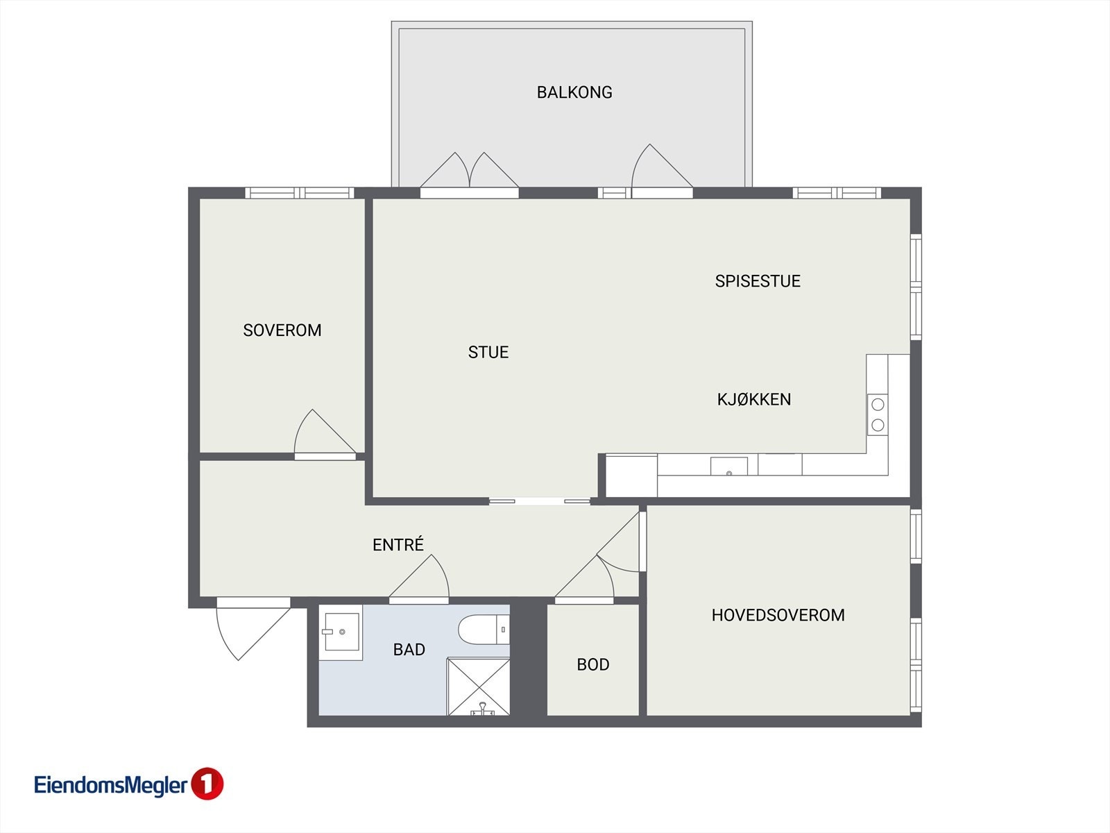 Plantegning Galleribilde