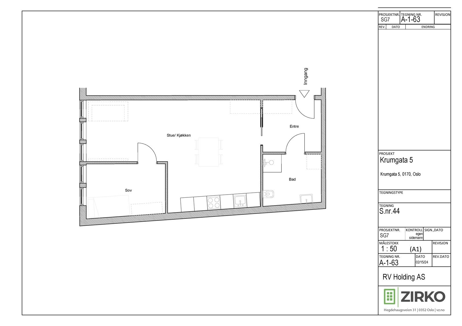Plantegning. Galleribilde