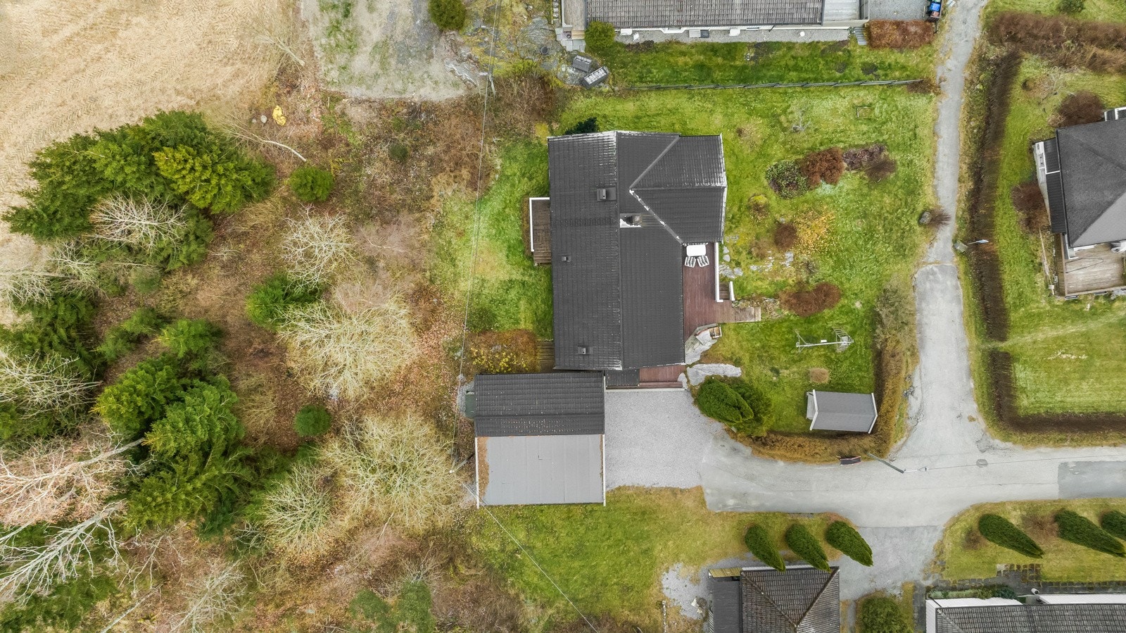 Dronefoto Galleribilde