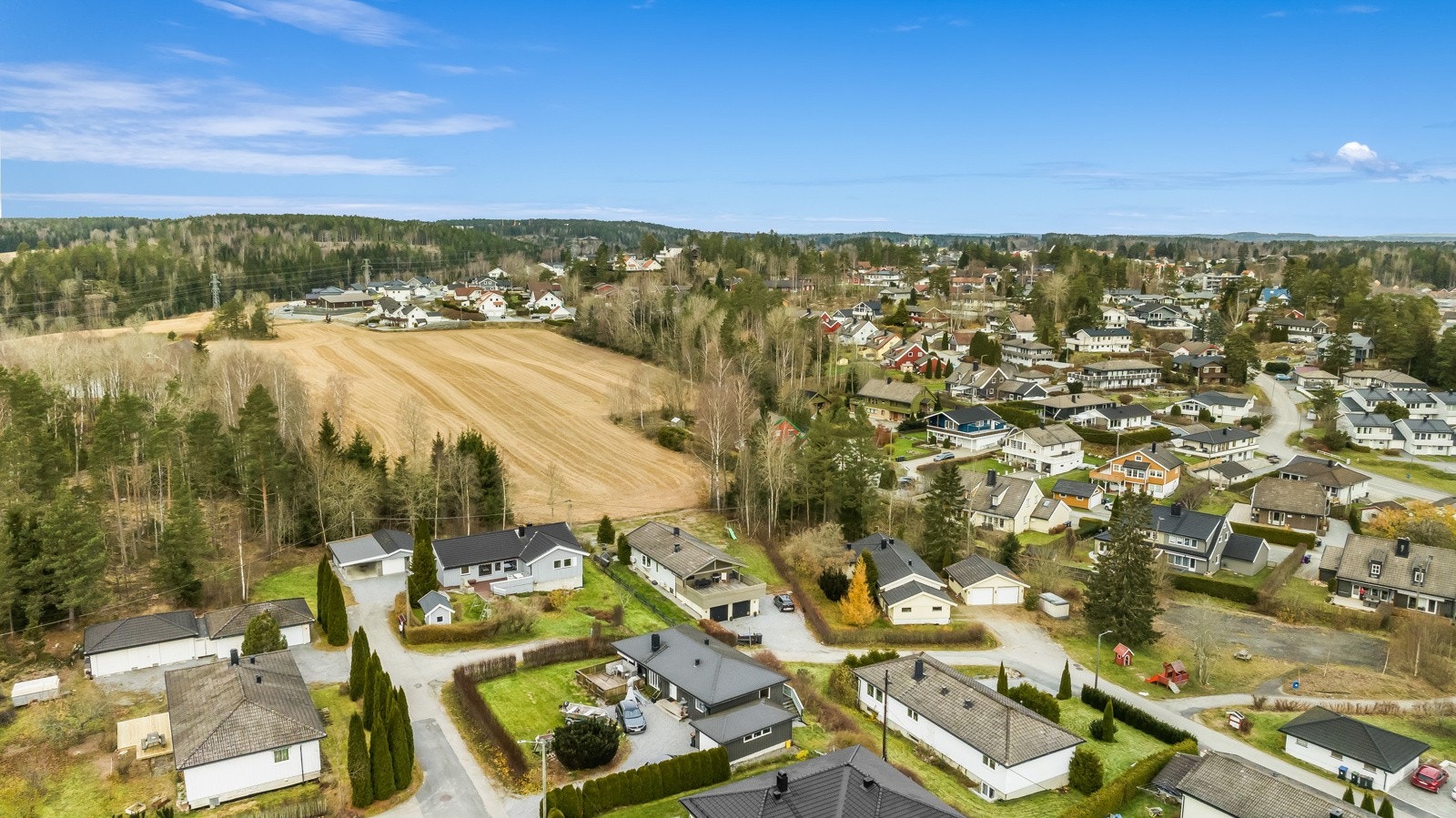 Dronefoto Galleribilde