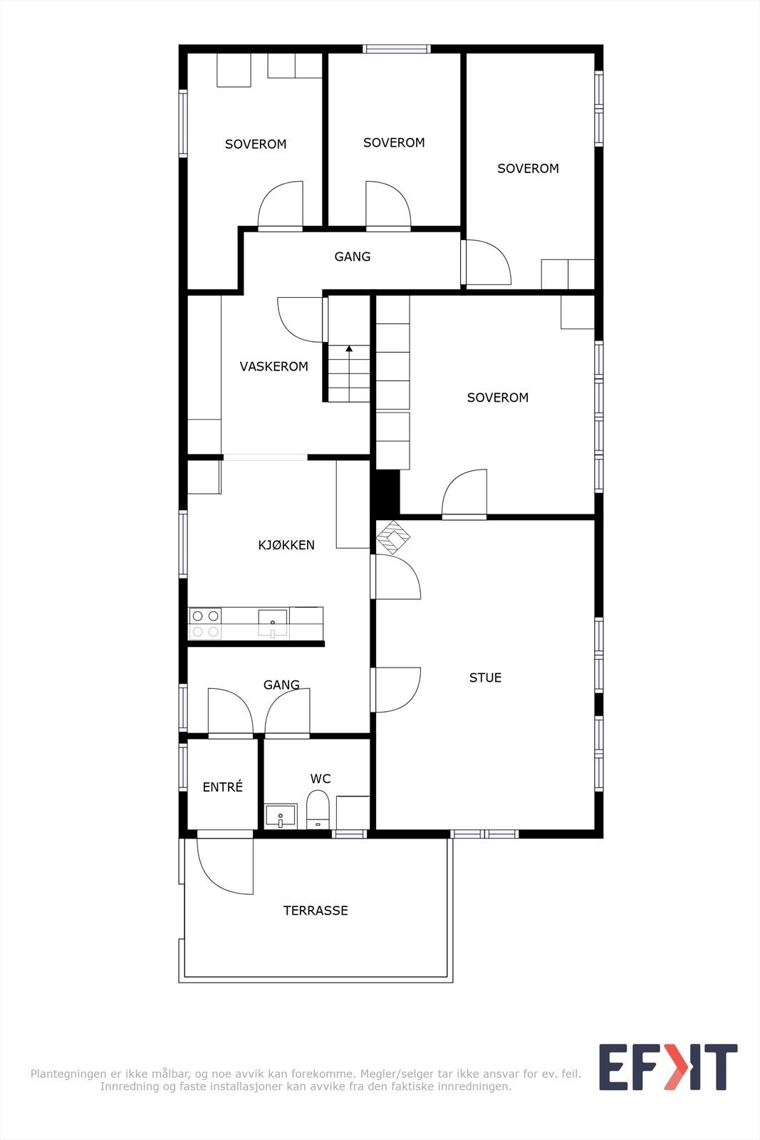 Plantegning Møreggveien 56 Galleribilde