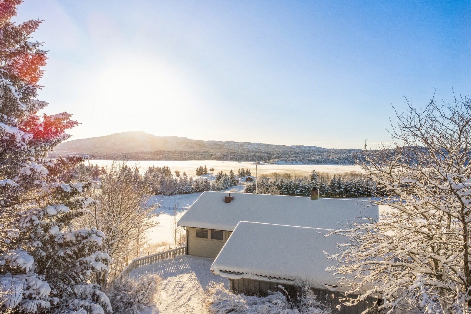 Dronebilde Galleribilde