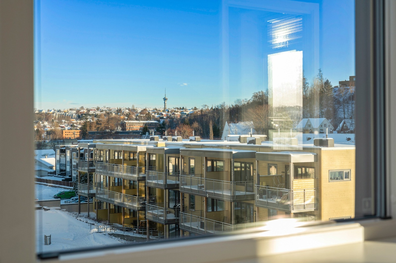 Boligen oppvarmes av fjernvarme. Galleribilde