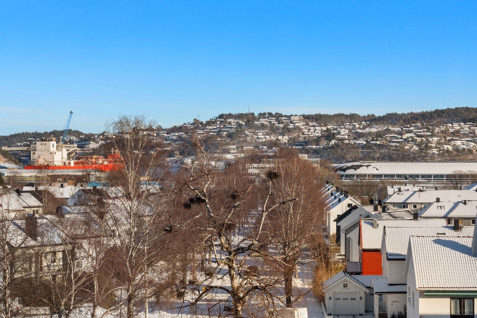 Utsikt fra kjøkken. Galleribilde
