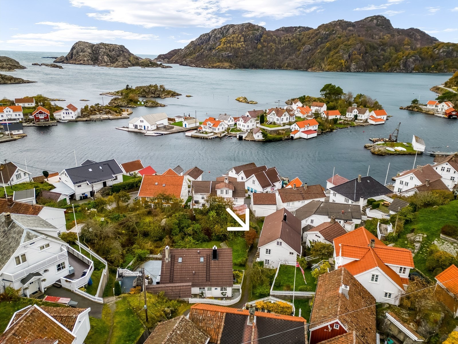 Dronefoto Galleribilde