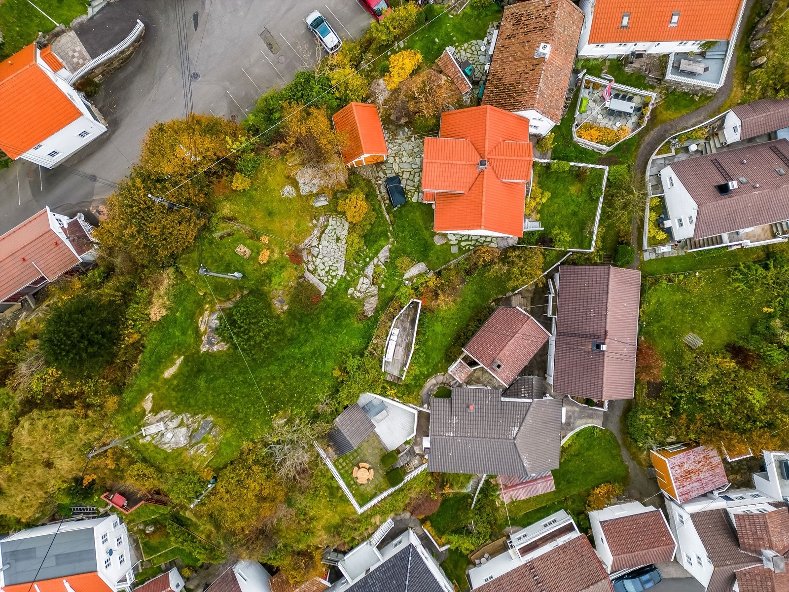 Dronefoto Galleribilde