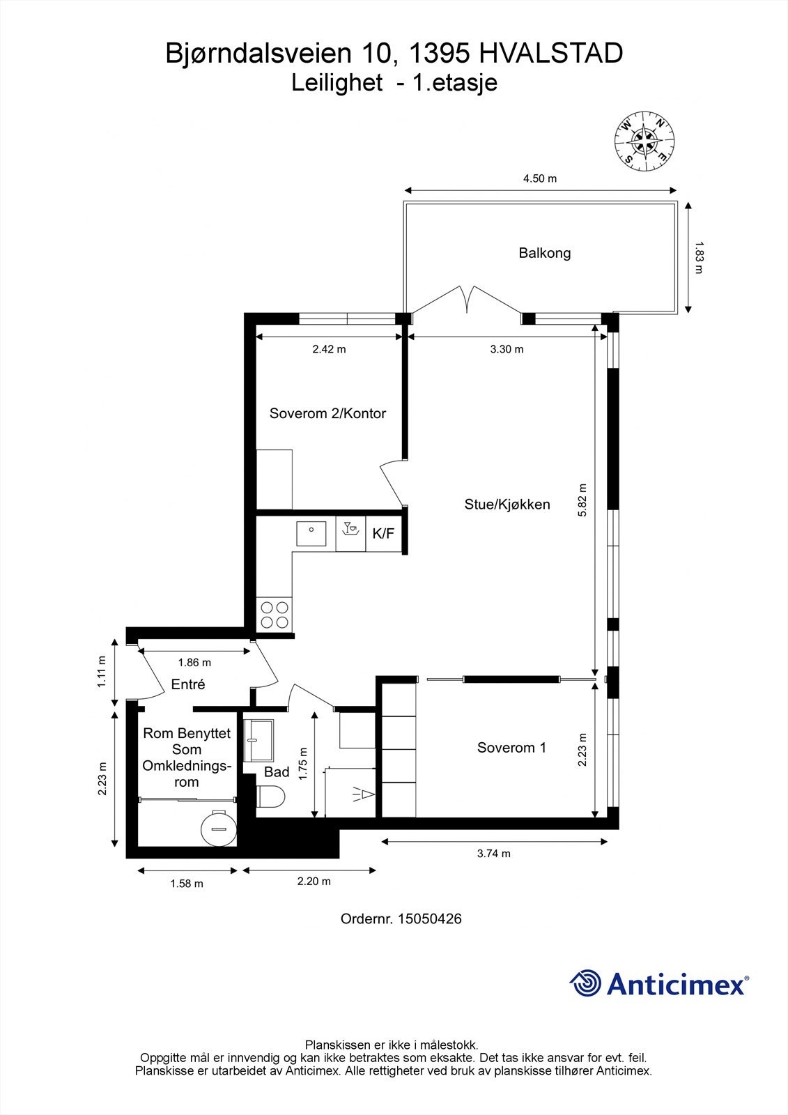 Plantegning. Galleribilde