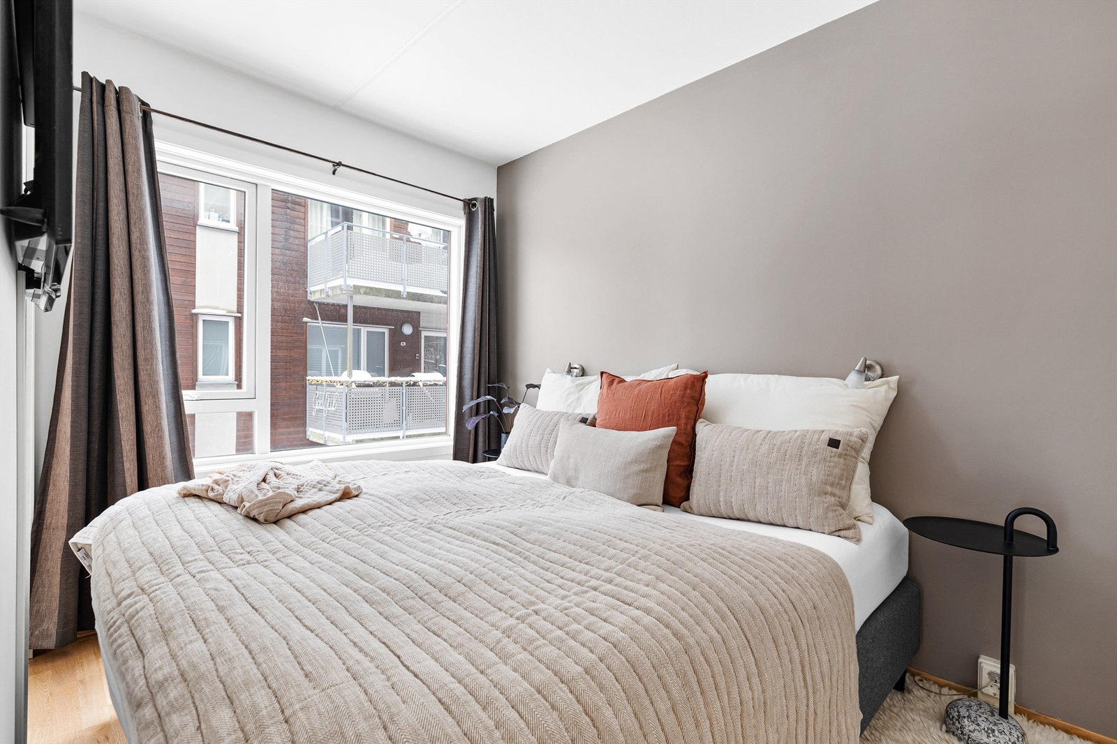 Leiligheten har to soverom. Galleribilde