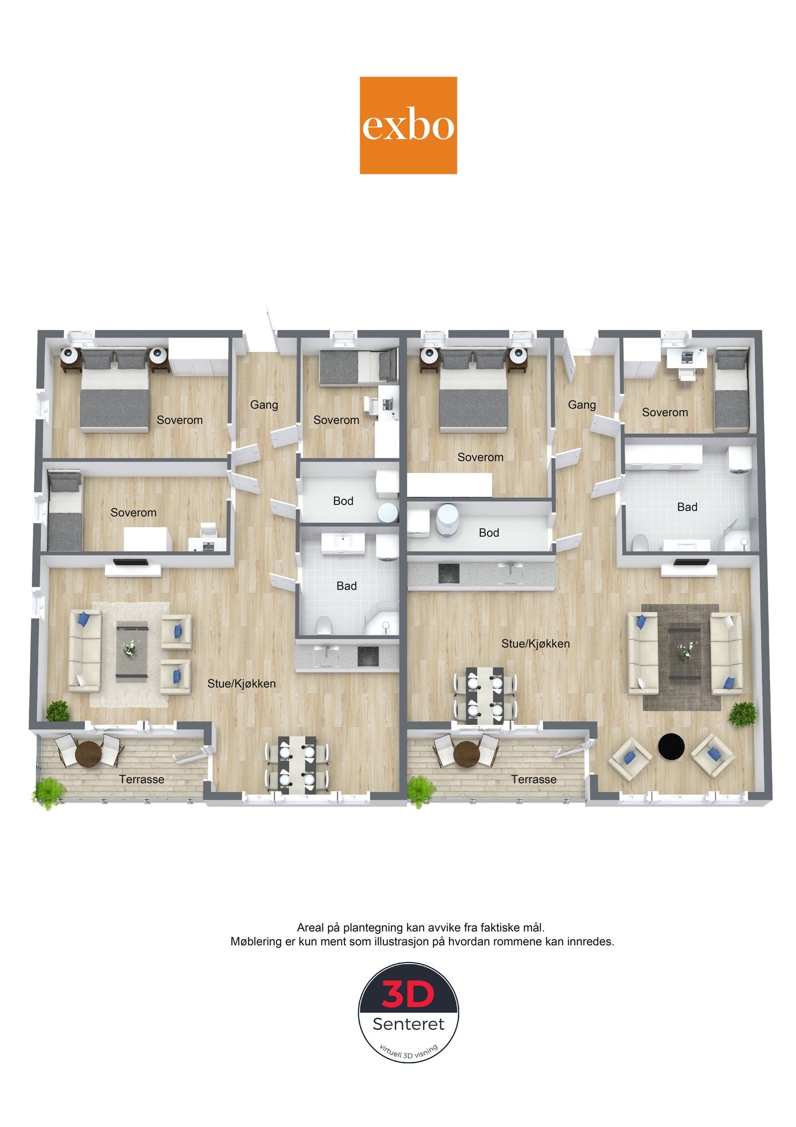 Plantegning Galleribilde