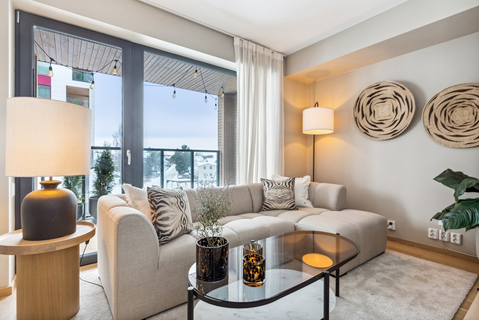 Leiligheten byr på det lille ekstra som gjør at den skiller seg ut fra lignende leiligheter. Galleribilde