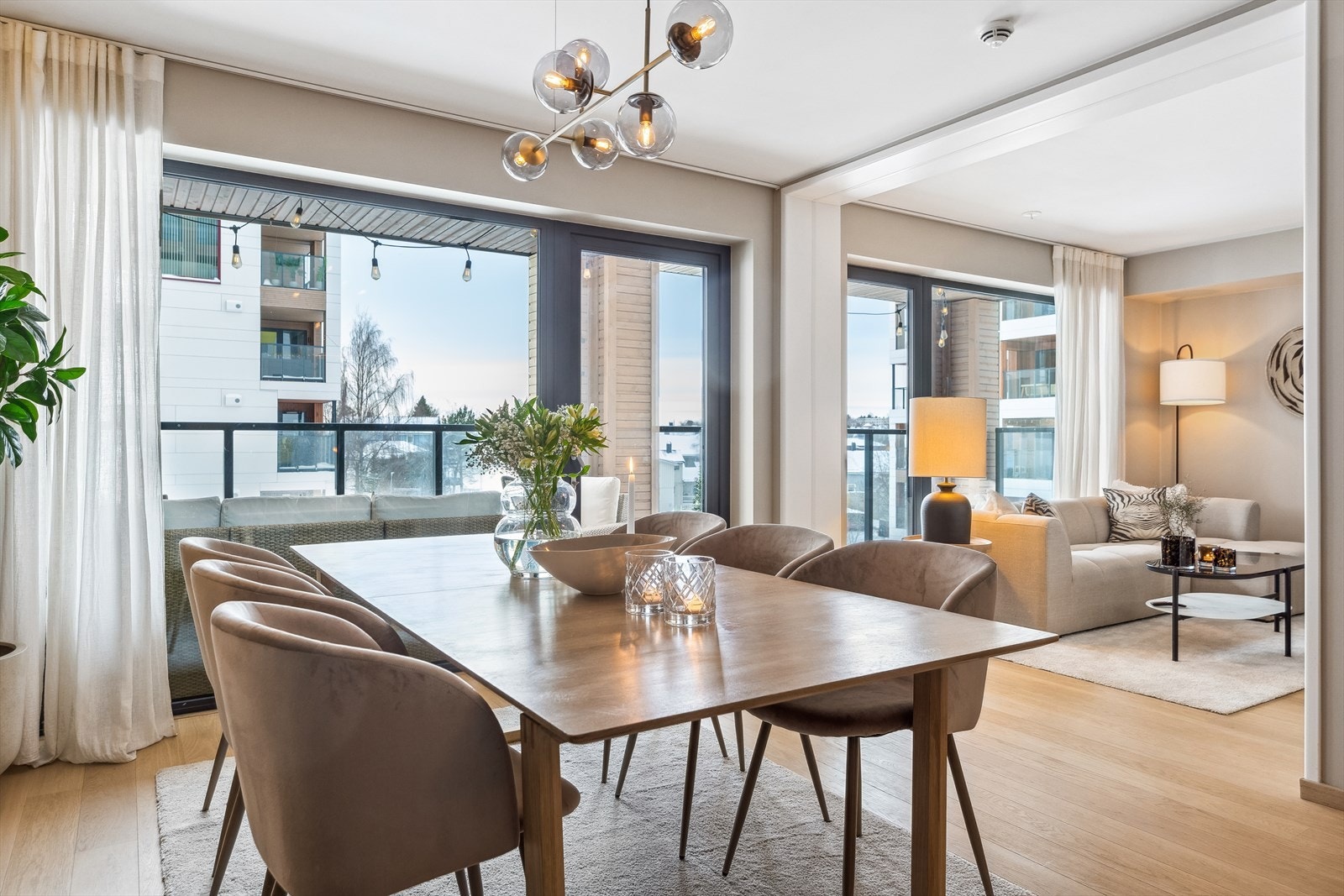 Her får man en bolig som holder høy standard og som oser av moderne komfort. Galleribilde