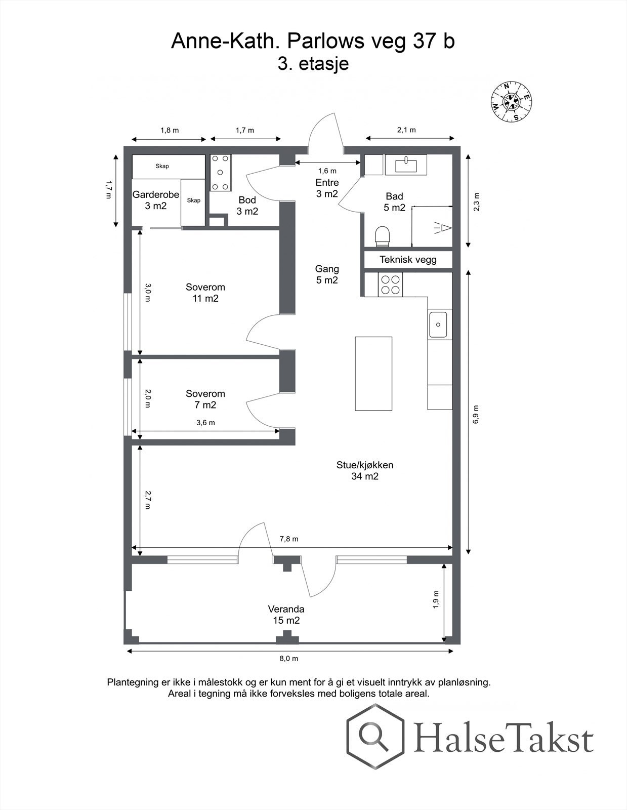 Plantegning. Galleribilde