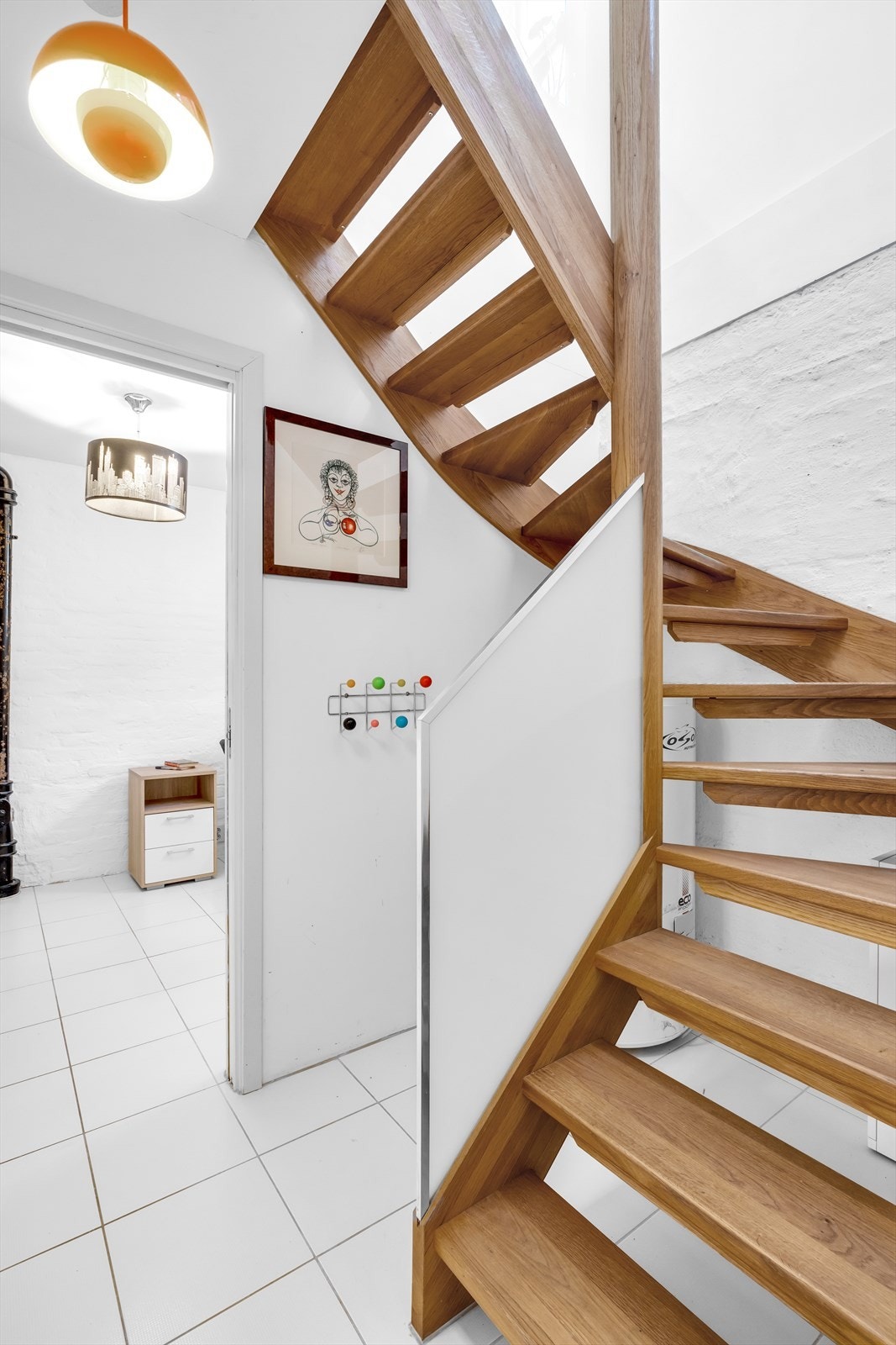 i underetasjen er det lagt varmekabler i gulvet Galleribilde