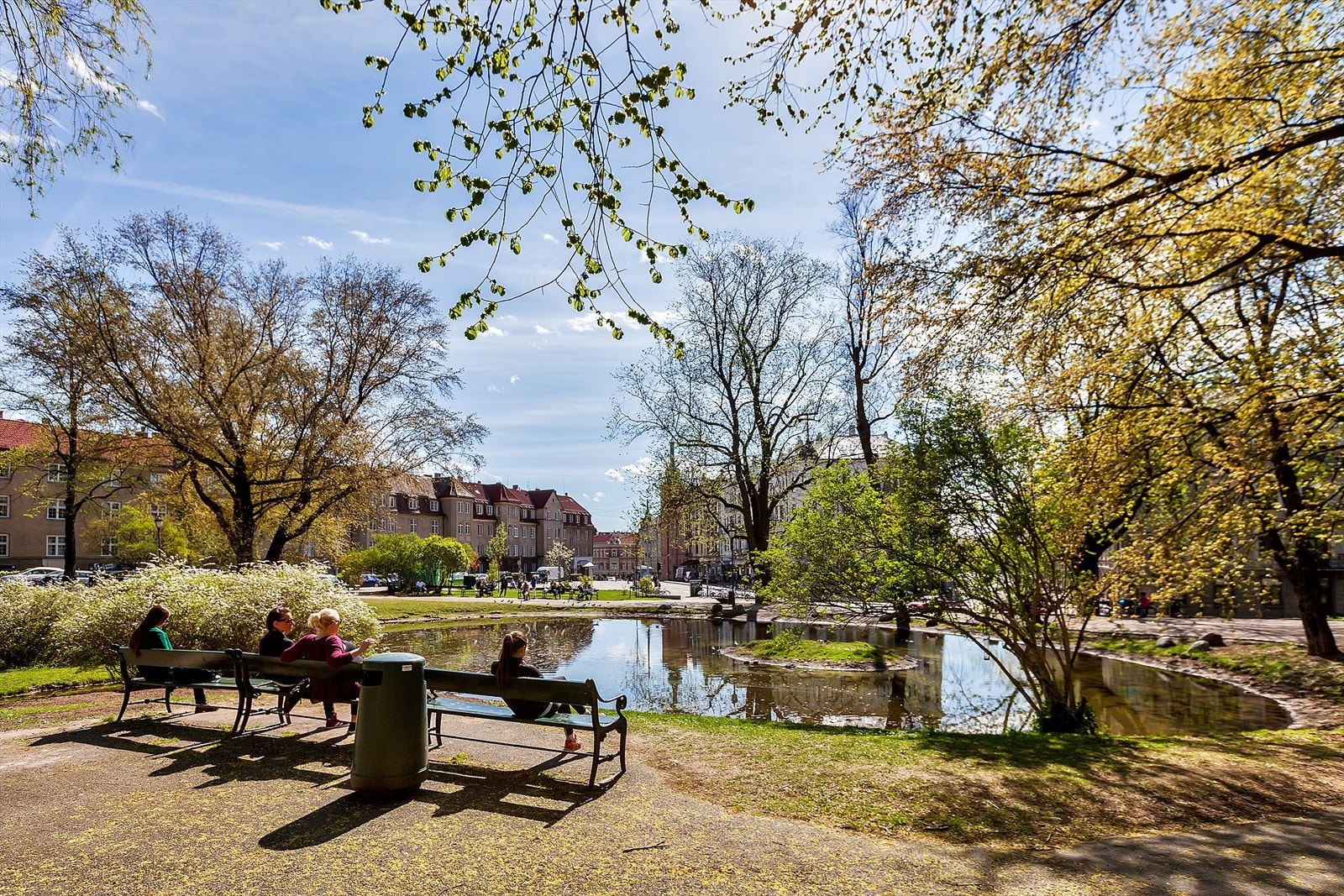 St. hanshaugen er en av flere parker som ligger kun en spasertur unna boligen Galleribilde