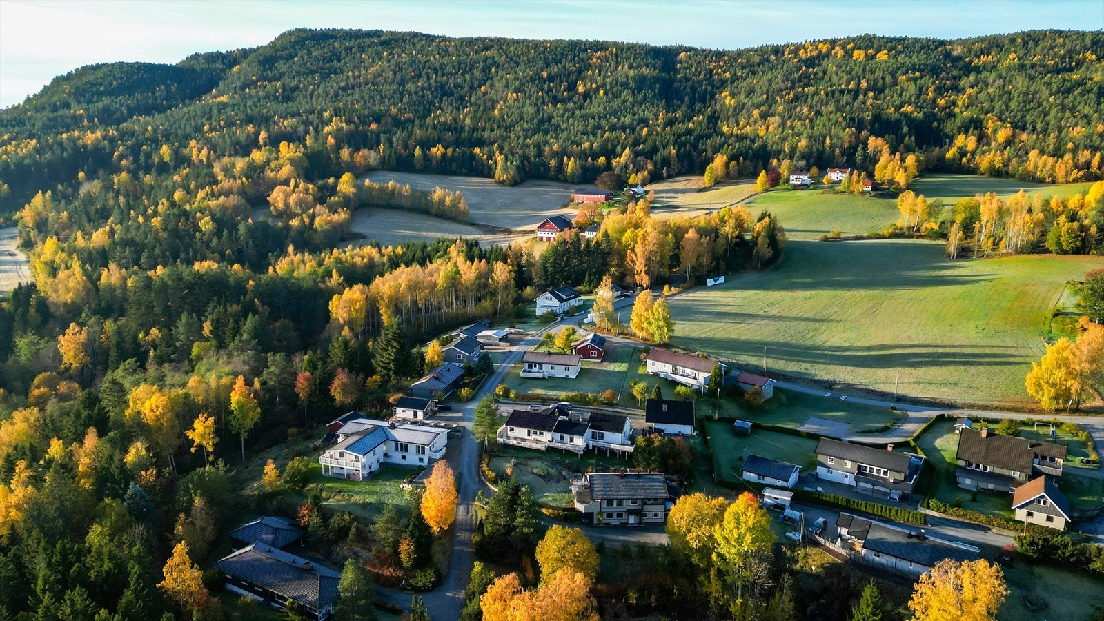 Gvarv er et trivelig tettsted, kjent som fruktbygda med sine tusenvis av frukttrær i fruktlandskap med epler, plommer og moreller. Galleribilde