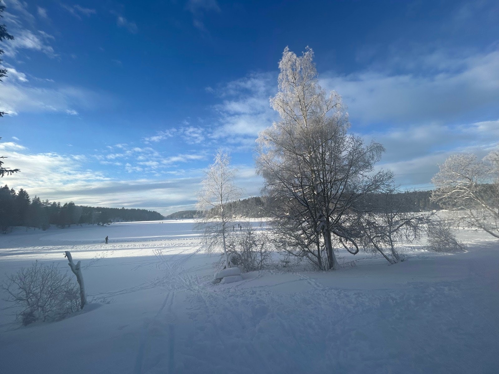 Nøklevann ligger i nærområdet og tilbyr bademuligheter og flotte turområder sommer og vinter. Galleribilde