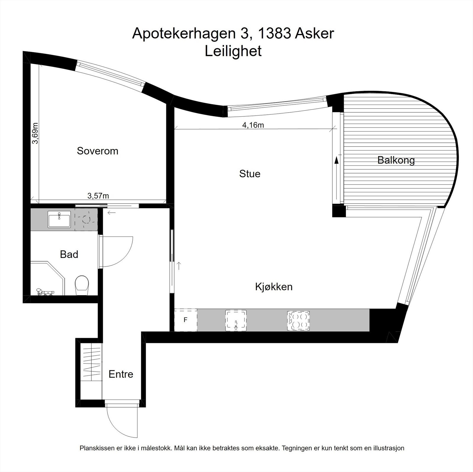 Plantegning. Galleribilde