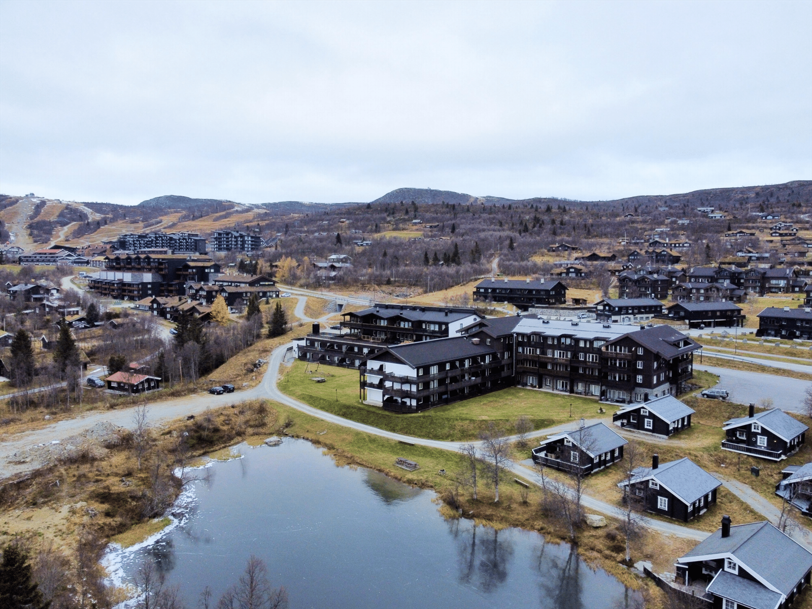 Dronebilde tatt av selger. Galleribilde
